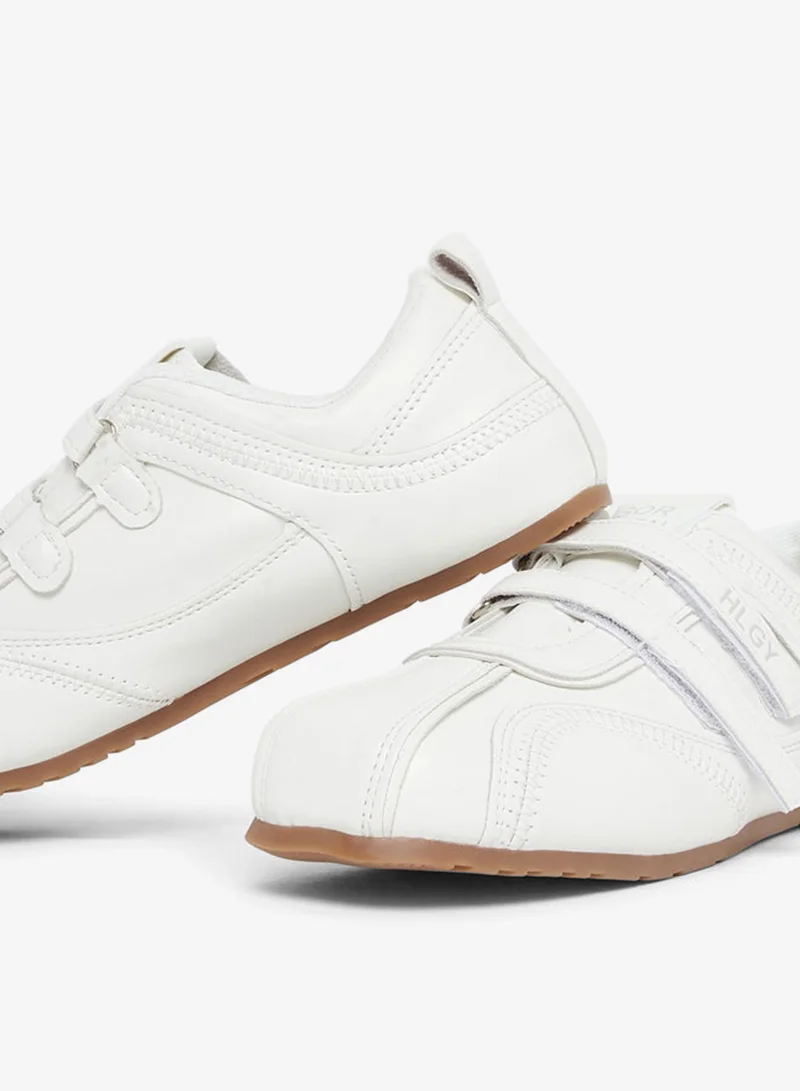 Styli Textured Velcro Strap Sneakers